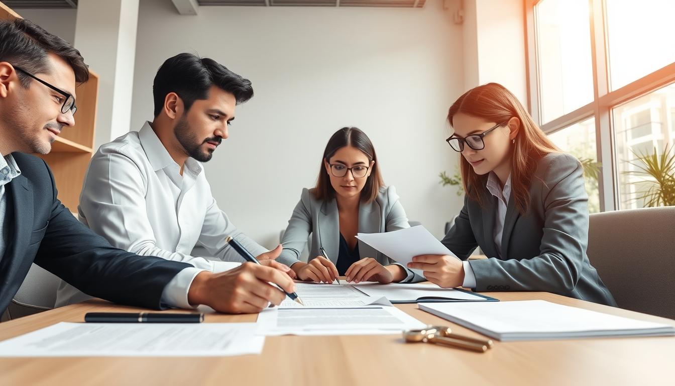 Real estate ownership transfer documents and closing confirmation